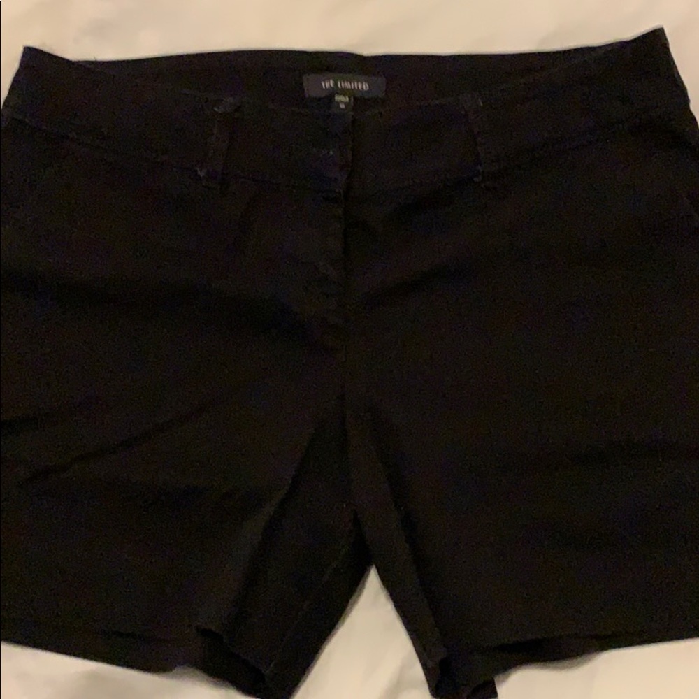Black Limited trouser shorts